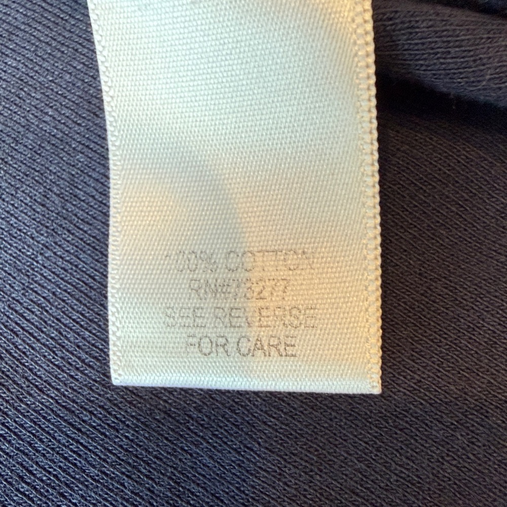 Croft & Barrow | Deep Blue Long Sleeve Tee Soft Scoop Neck - Picture 3 of 8